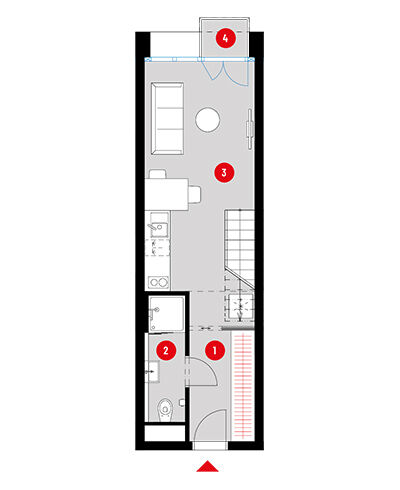 <br>TYPICKÝ LOFT 1+KK+GALERIE